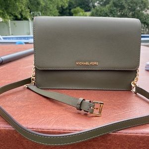 Michael Kors Large Saffiano Leather Crossbody